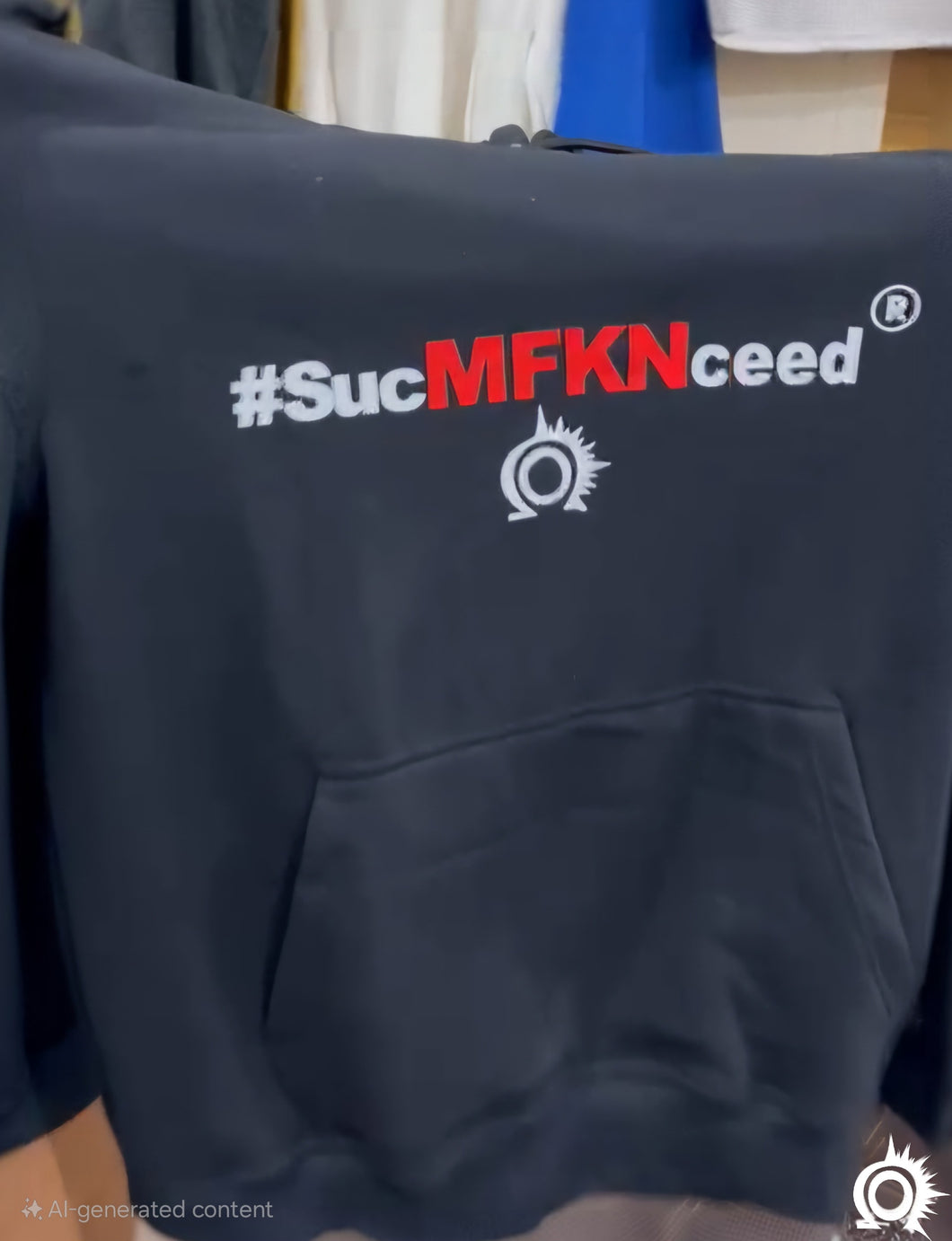 #SucMFKNceed 2.0 Trendsetter Travel Hoodie