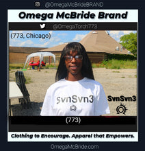 Load image into Gallery viewer, Omega McBride Brand SvnSvn3 (773) Proactive Graphic Tee

